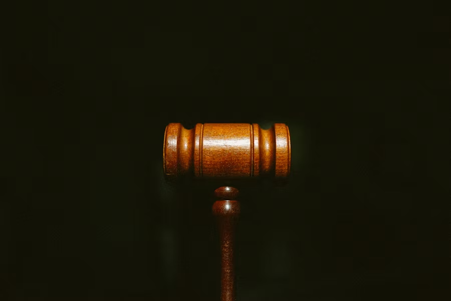 A judge’s gavel